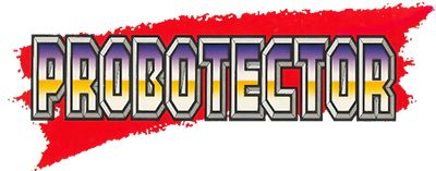 Probotector logo for GameBoy